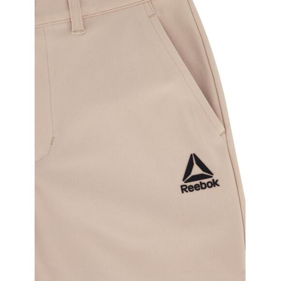 NEW Reebok Boy's Athletic Shorts Medium 8 Victory Dress Short Tan/Beige Tapered - Picture 5 of 5